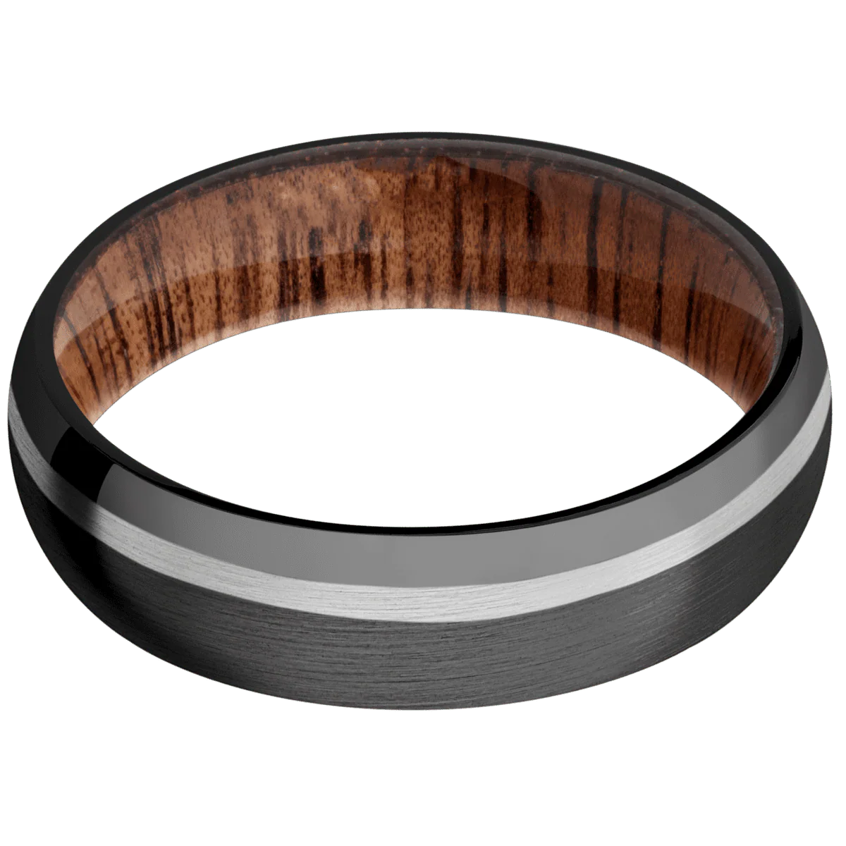 Zirconium + Satin , Polish Finish + Koa - Image 3