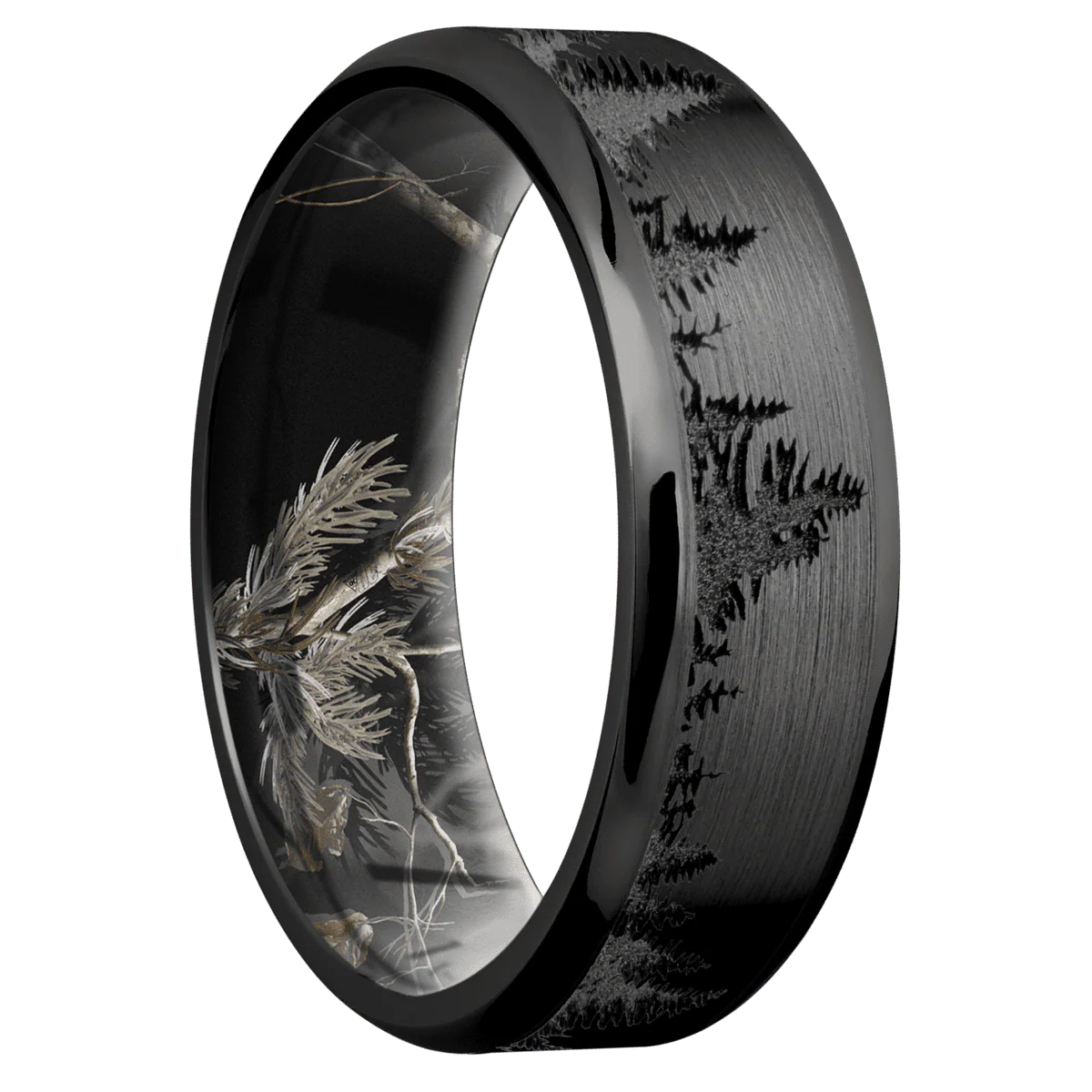 Zirconium + Satin , Polish Finish + RealTree APC Black
