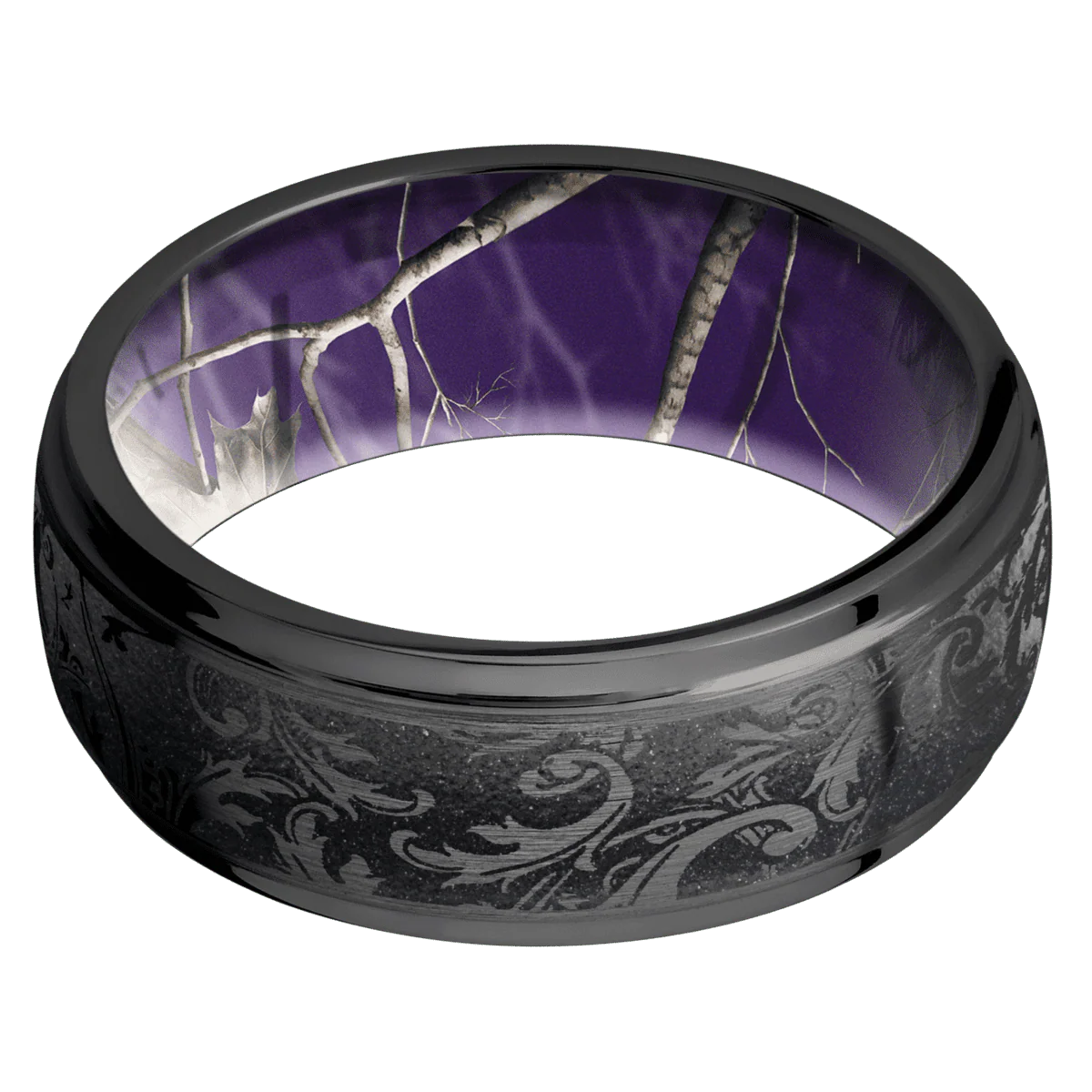 Zirconium + Satin , Polish Finish + RealTree APC Purple - Image 3