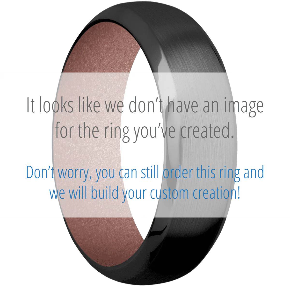 Zirconium + Satin , Polish Finish + Rose Gold