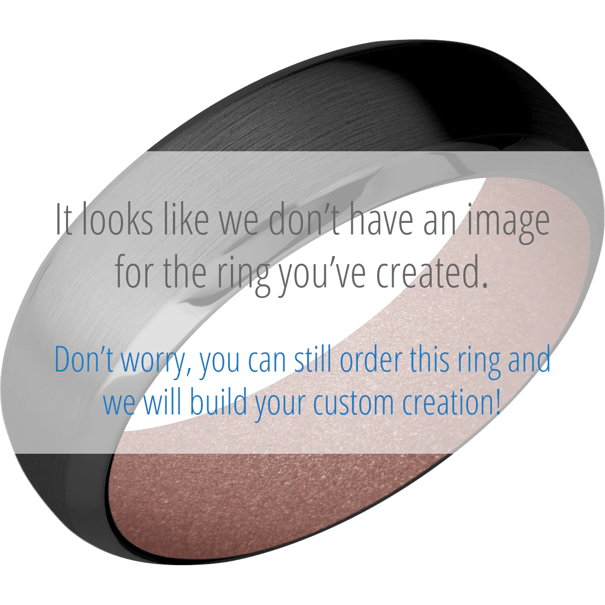 Zirconium + Satin , Polish Finish + Rose Gold - Image 2