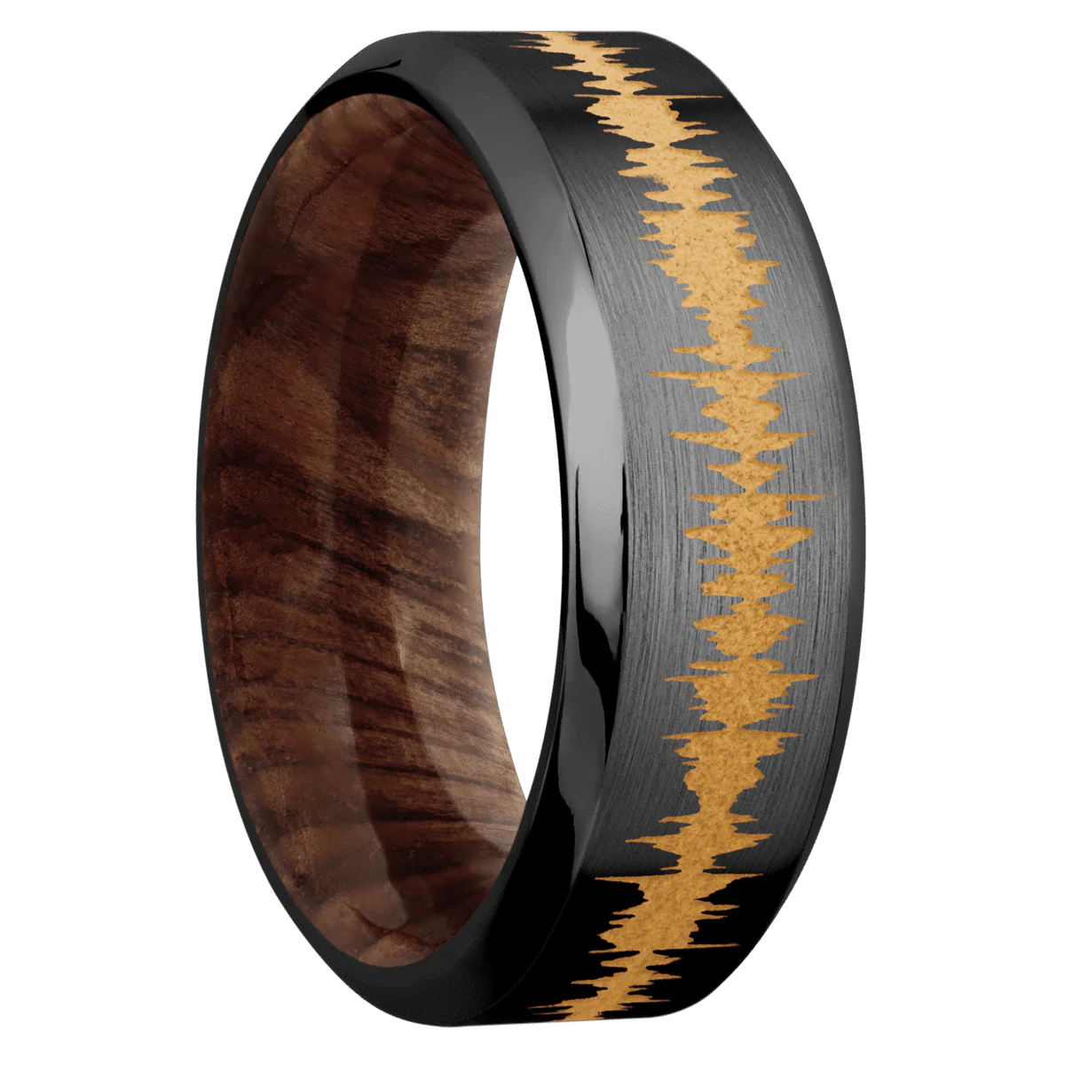 Zirconium + Satin , Polish Finish + Sequoia