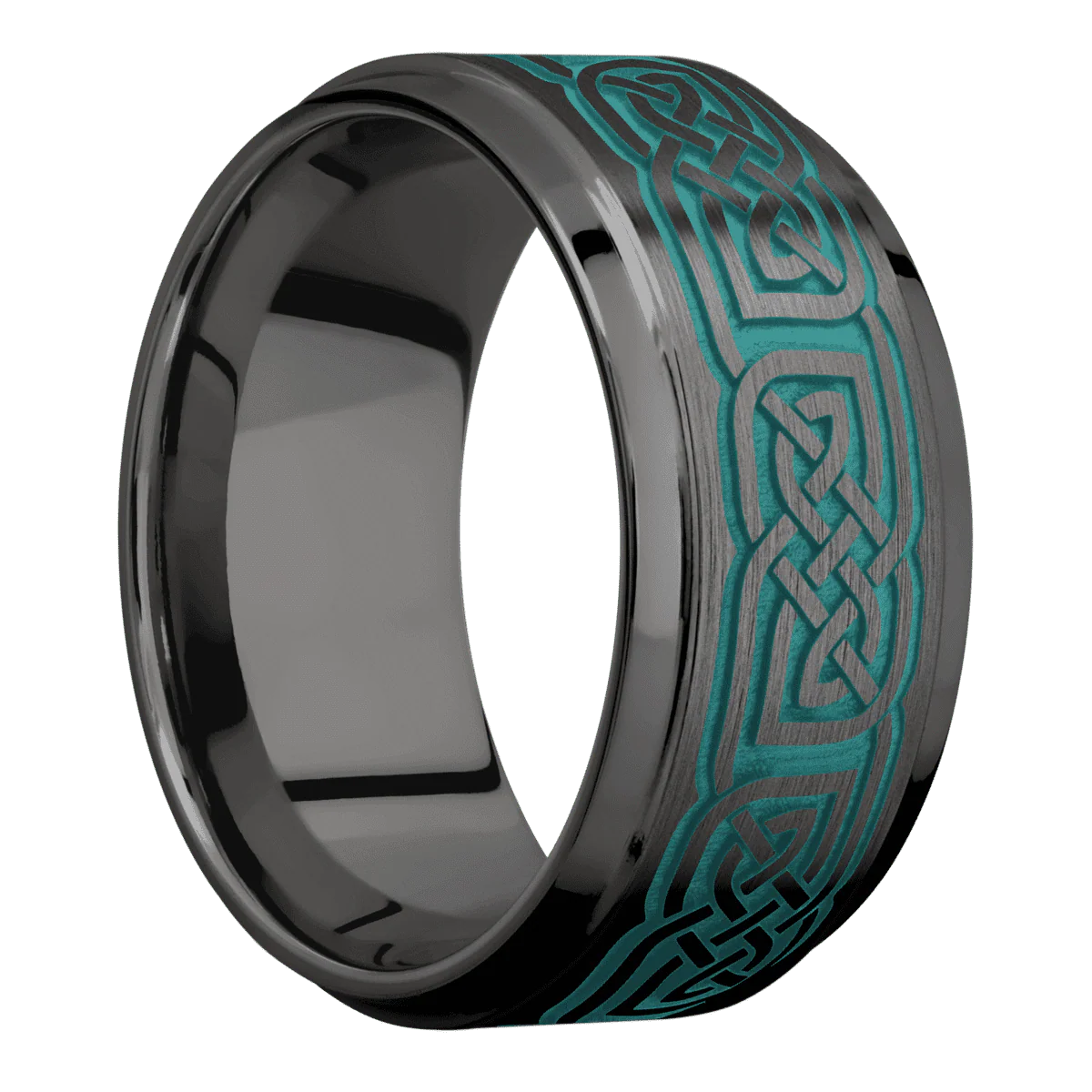 Zirconium + Satin , Polish Finish + Tantalum Noir
