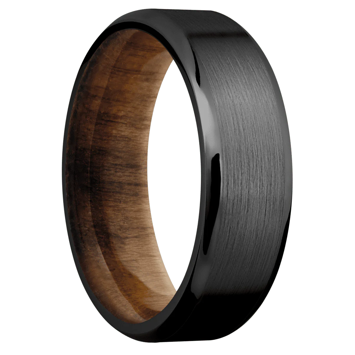Zirconium + Satin , Polish Finish + Teak