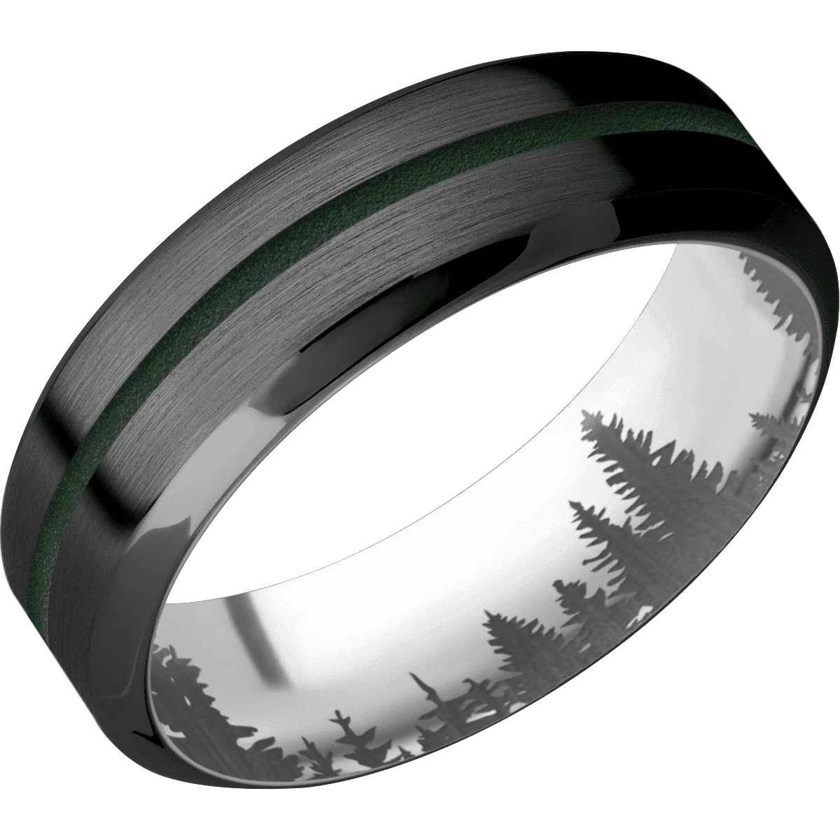 Zirconium + Satin , Polish Finish + Titanium - Image 2