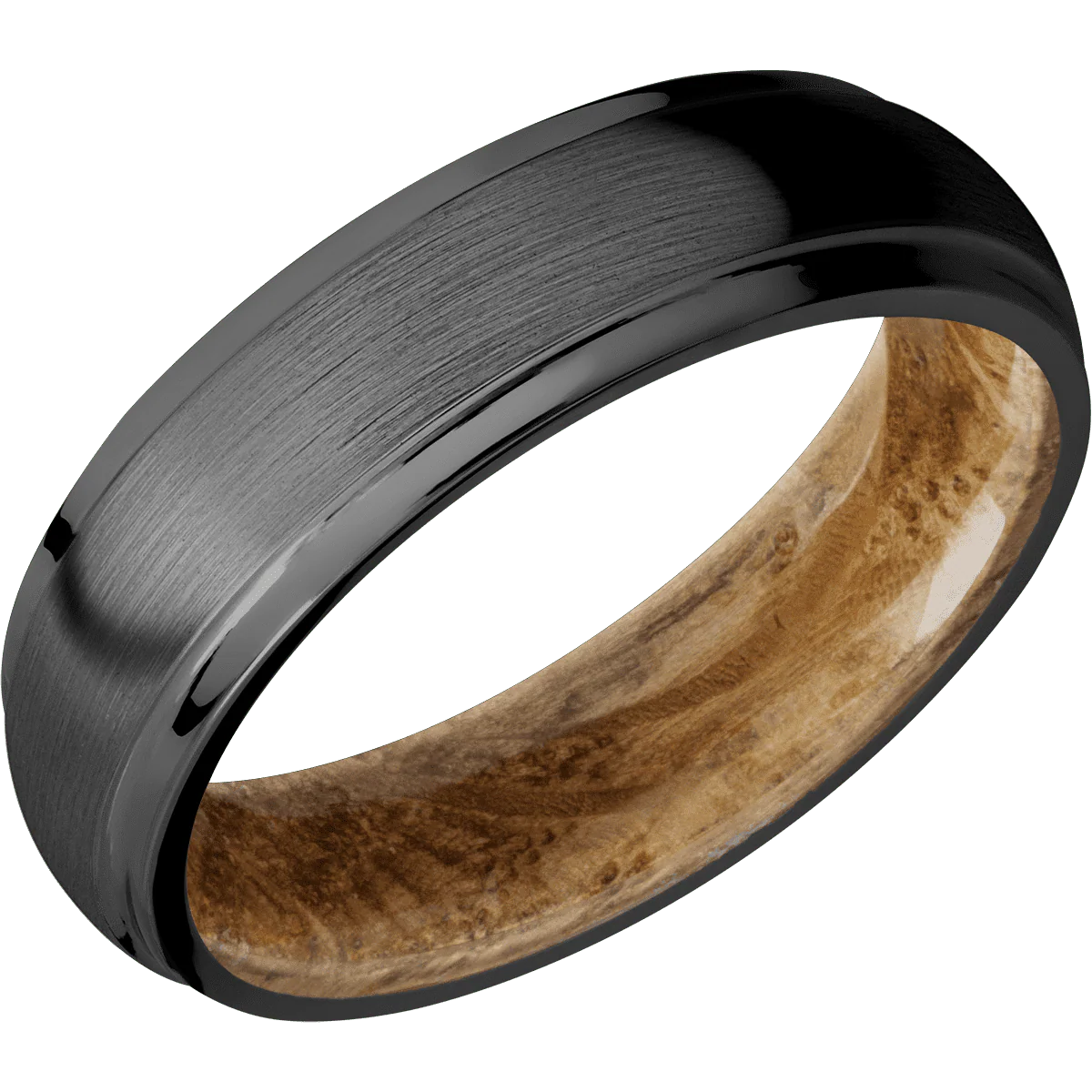 Zirconium + Satin , Polish Finish + Whiskey Barrel - Image 2