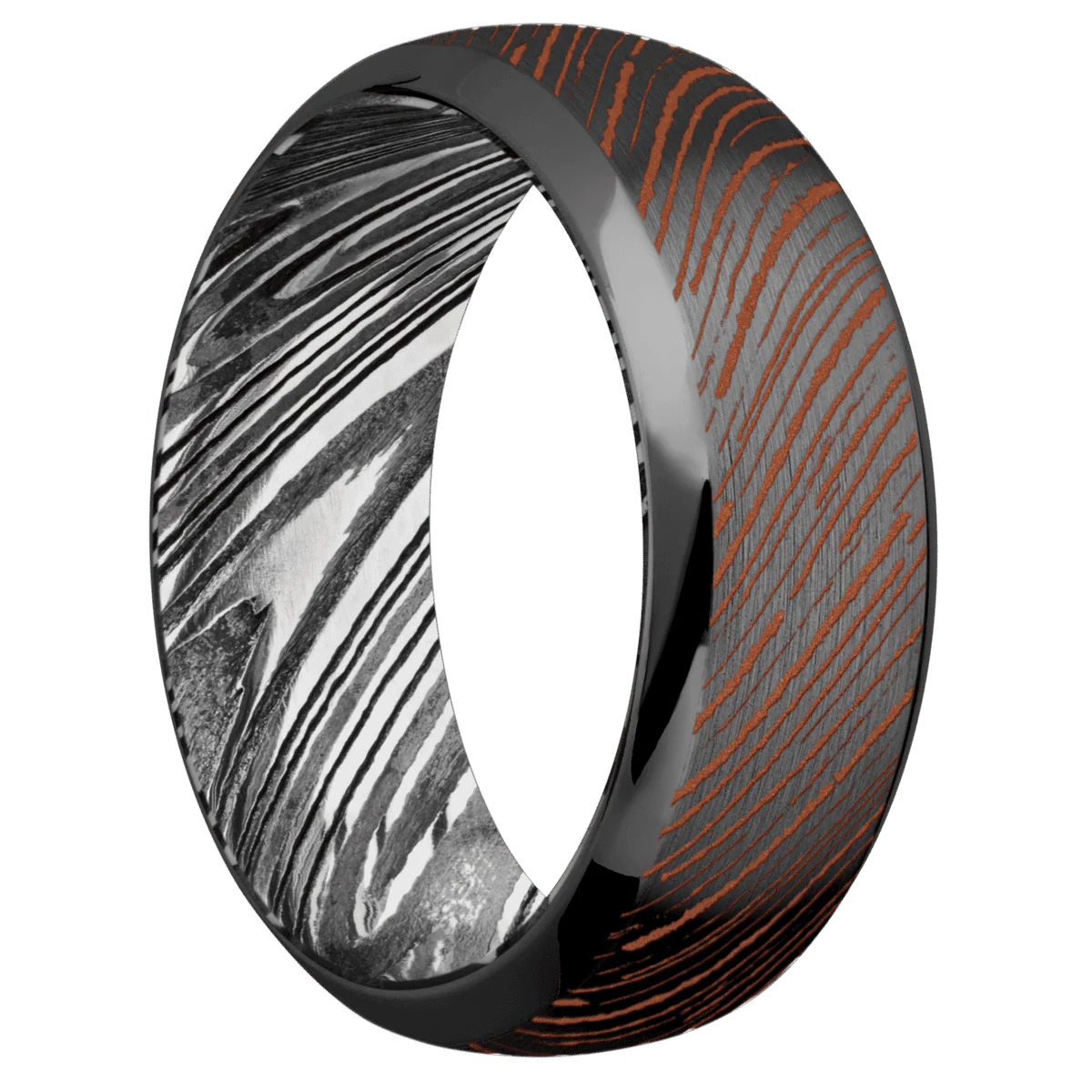 Zirconium + Satin , Polish Finish + Woodgrain