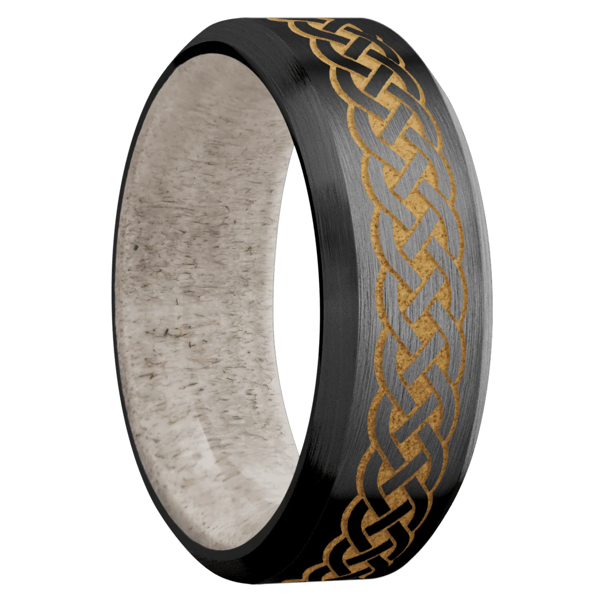 Zirconium + Satin , Satin Finish + Antler