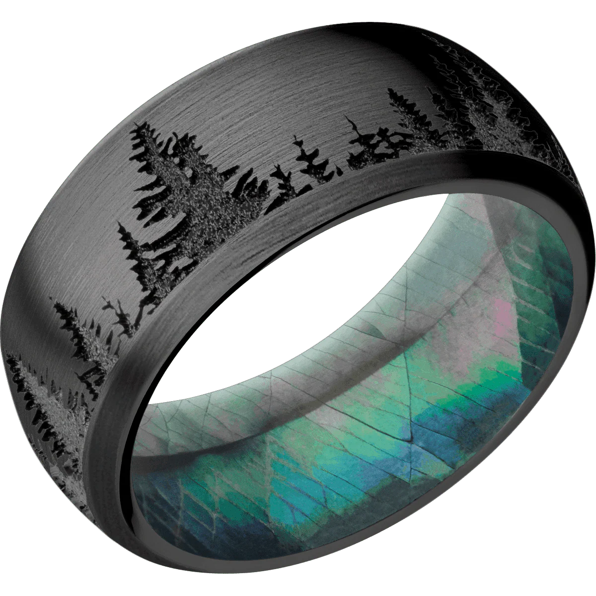 Zirconium + Satin , Satin Finish + Black Mother of Pearl - Image 2