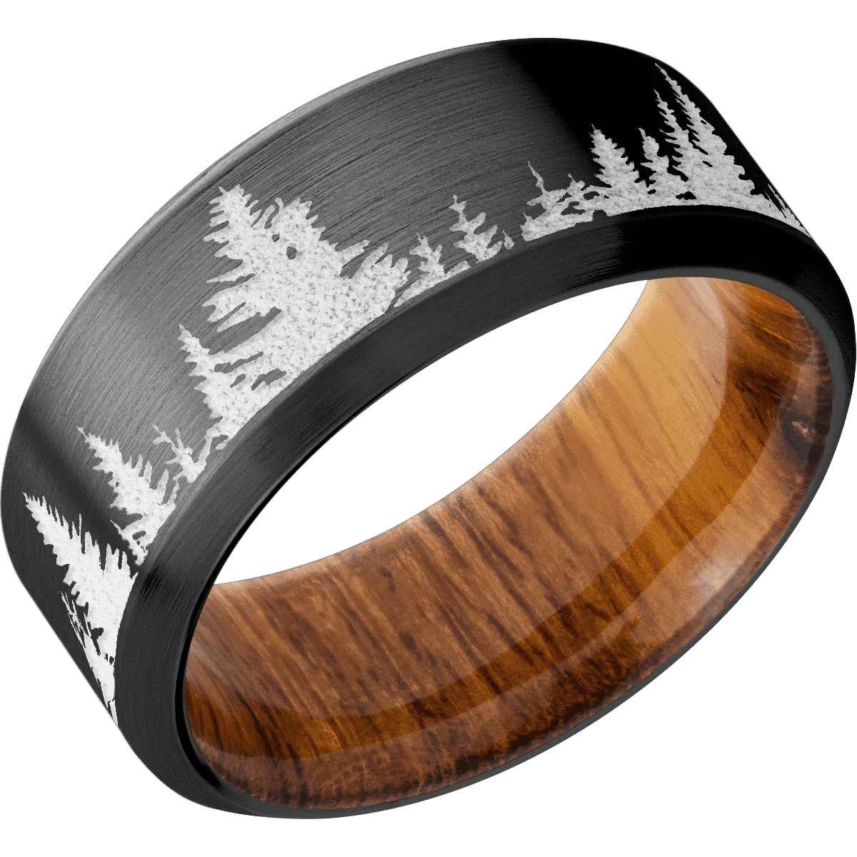 Zirconium + Satin , Satin Finish + Desert Iron Wood - Image 2