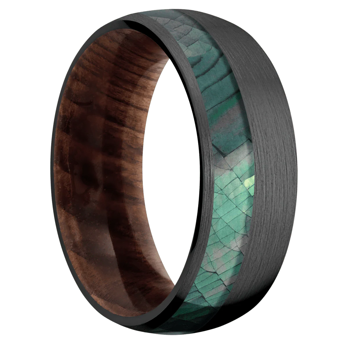 Zirconium + Satin , Satin Finish + Sequoia