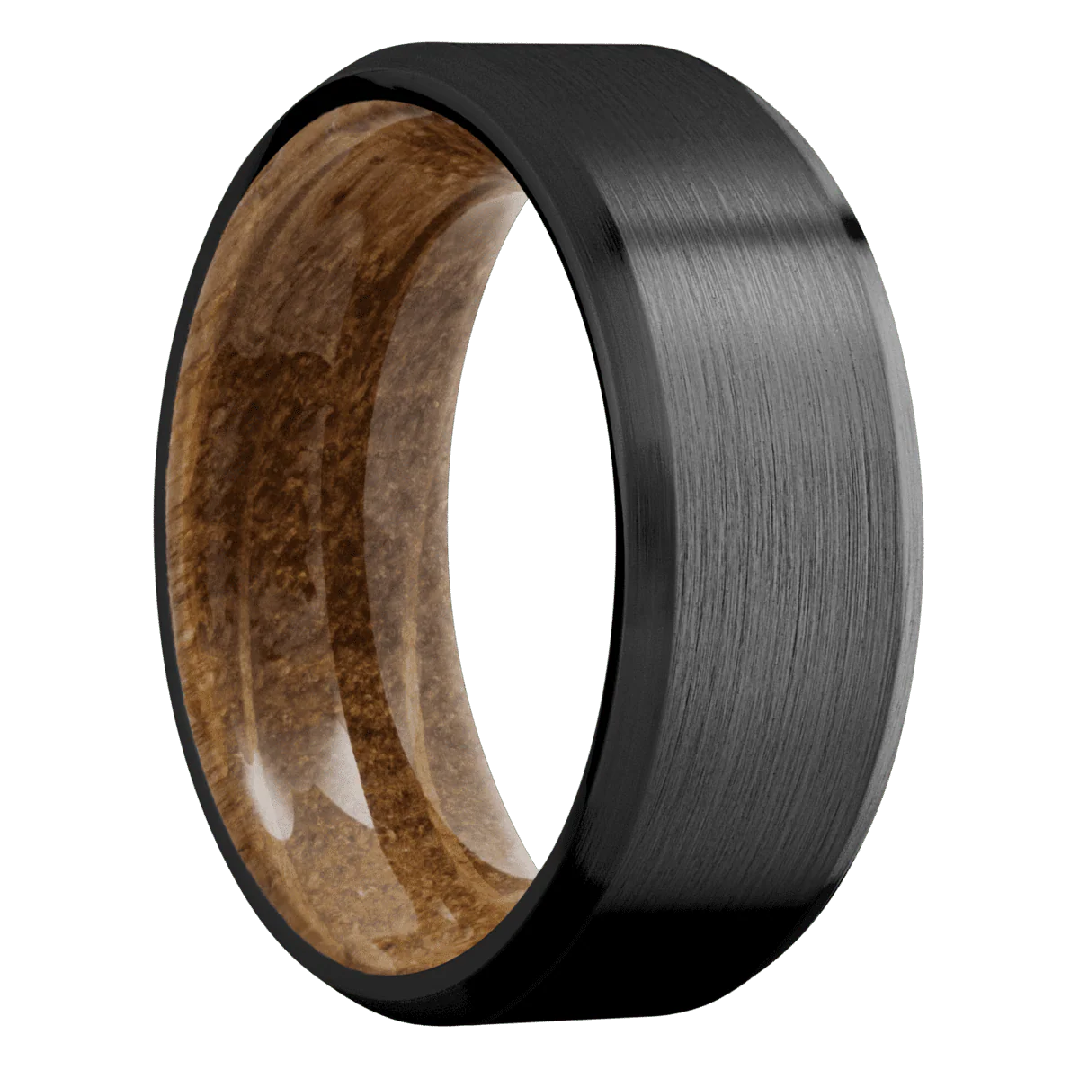 Zirconium + Satin , Satin Finish + Whiskey Barrel