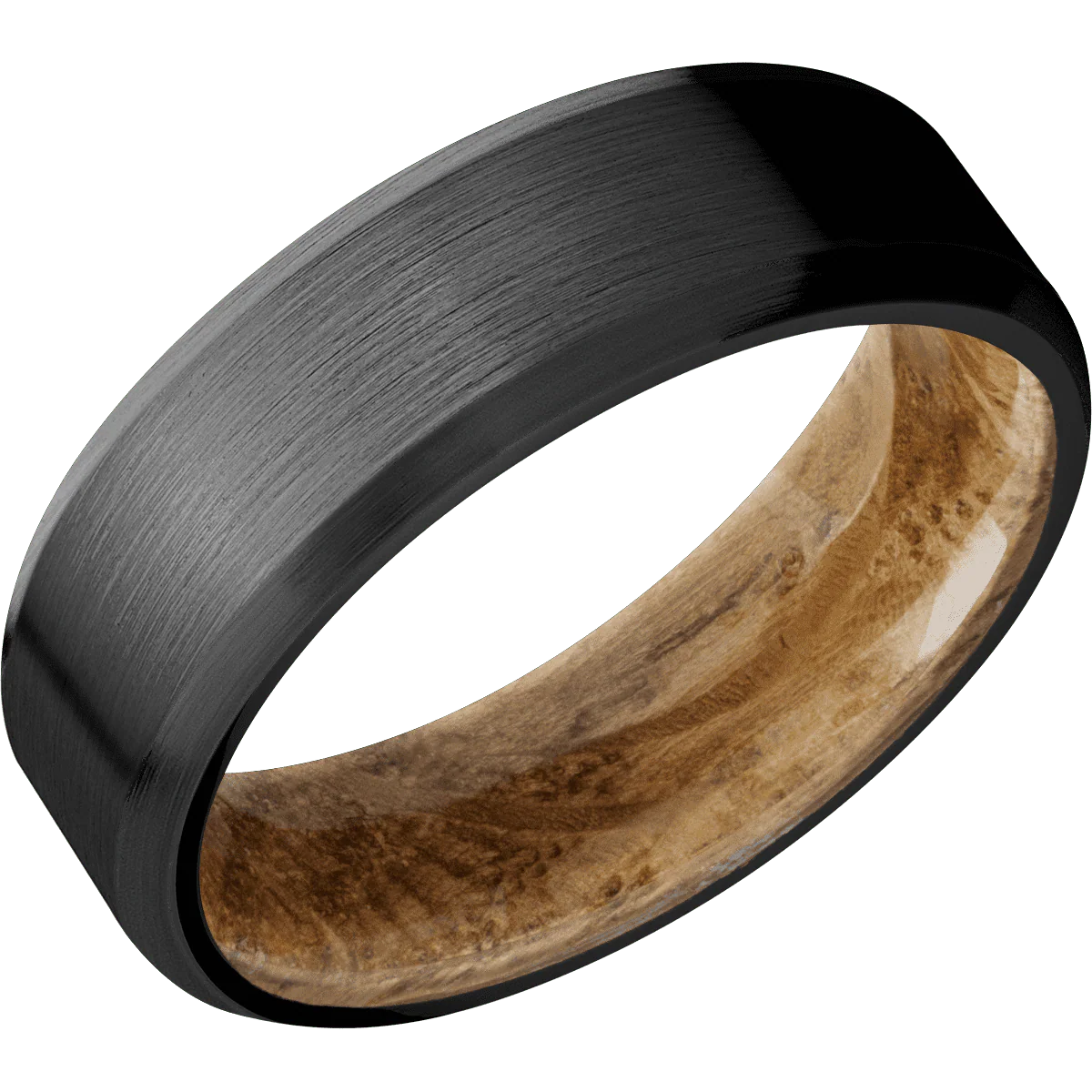 Zirconium + Satin , Satin Finish + Whiskey Barrel - Image 2