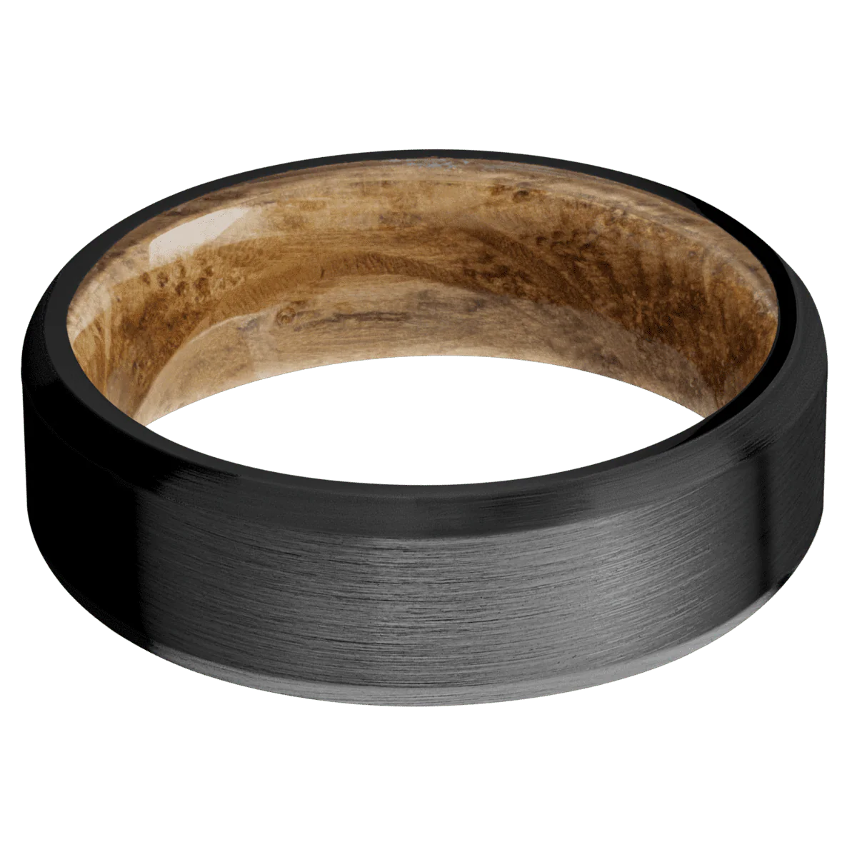 Zirconium + Satin , Satin Finish + Whiskey Barrel - Image 3