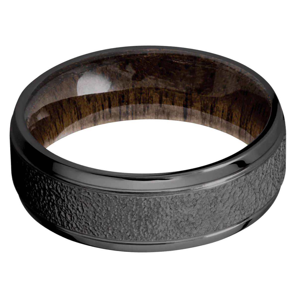 Zirconium + Stipple , Polish Finish + Walnut - Image 3