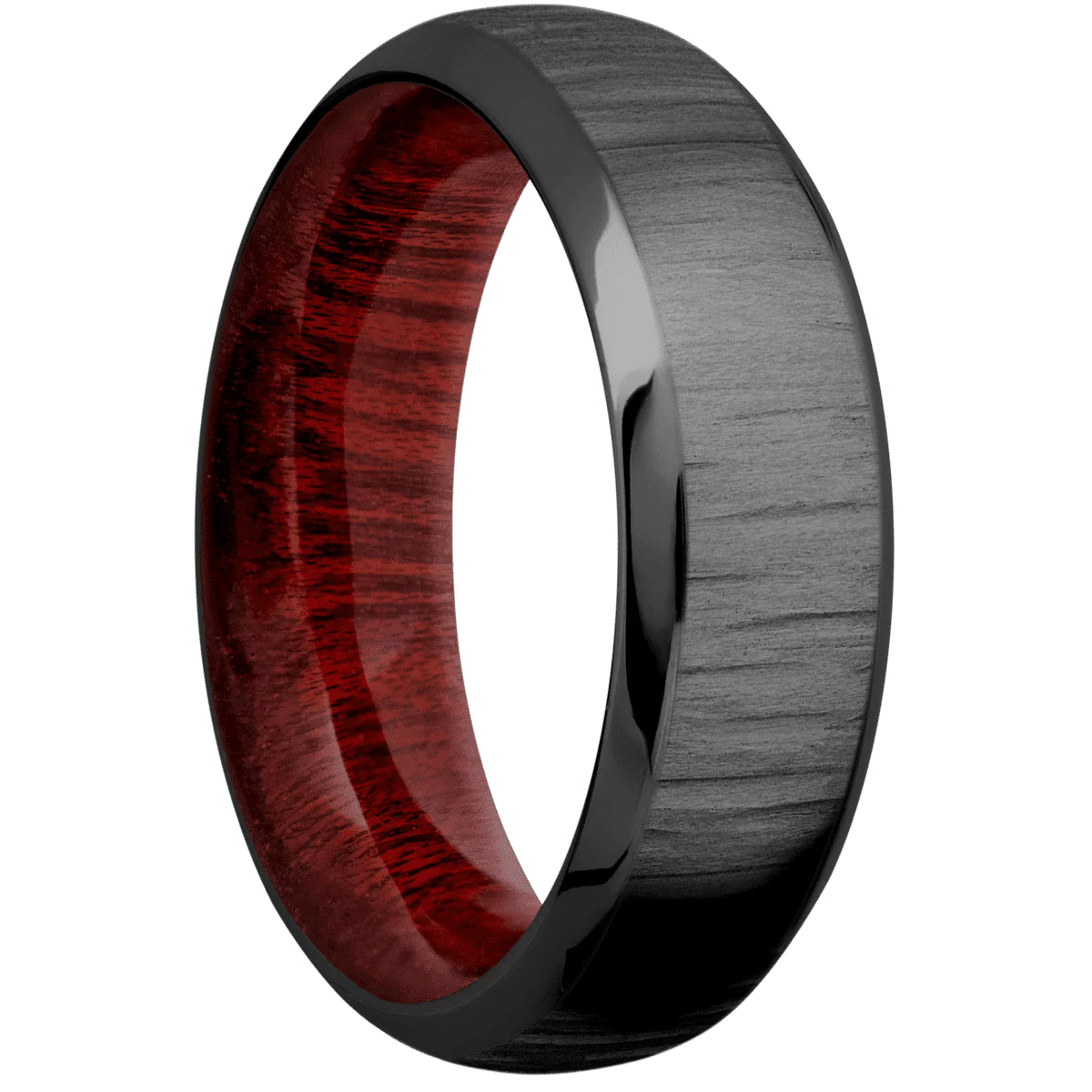 Zirconium + Treebark1 , Polish Finish + Blood Wood