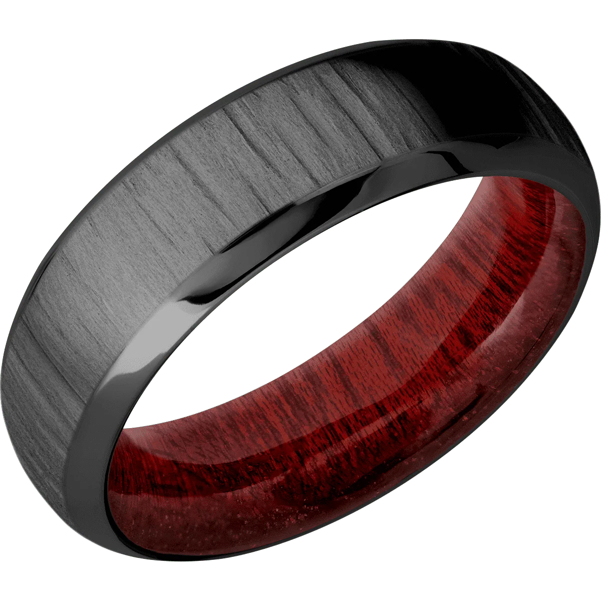 Zirconium + Treebark1 , Polish Finish + Blood Wood - Image 2
