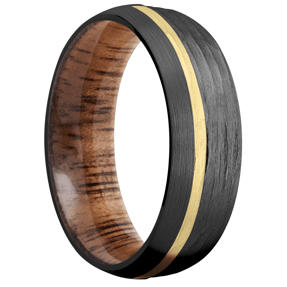Zirconium + Treebarkh , Satin Finish + Koa