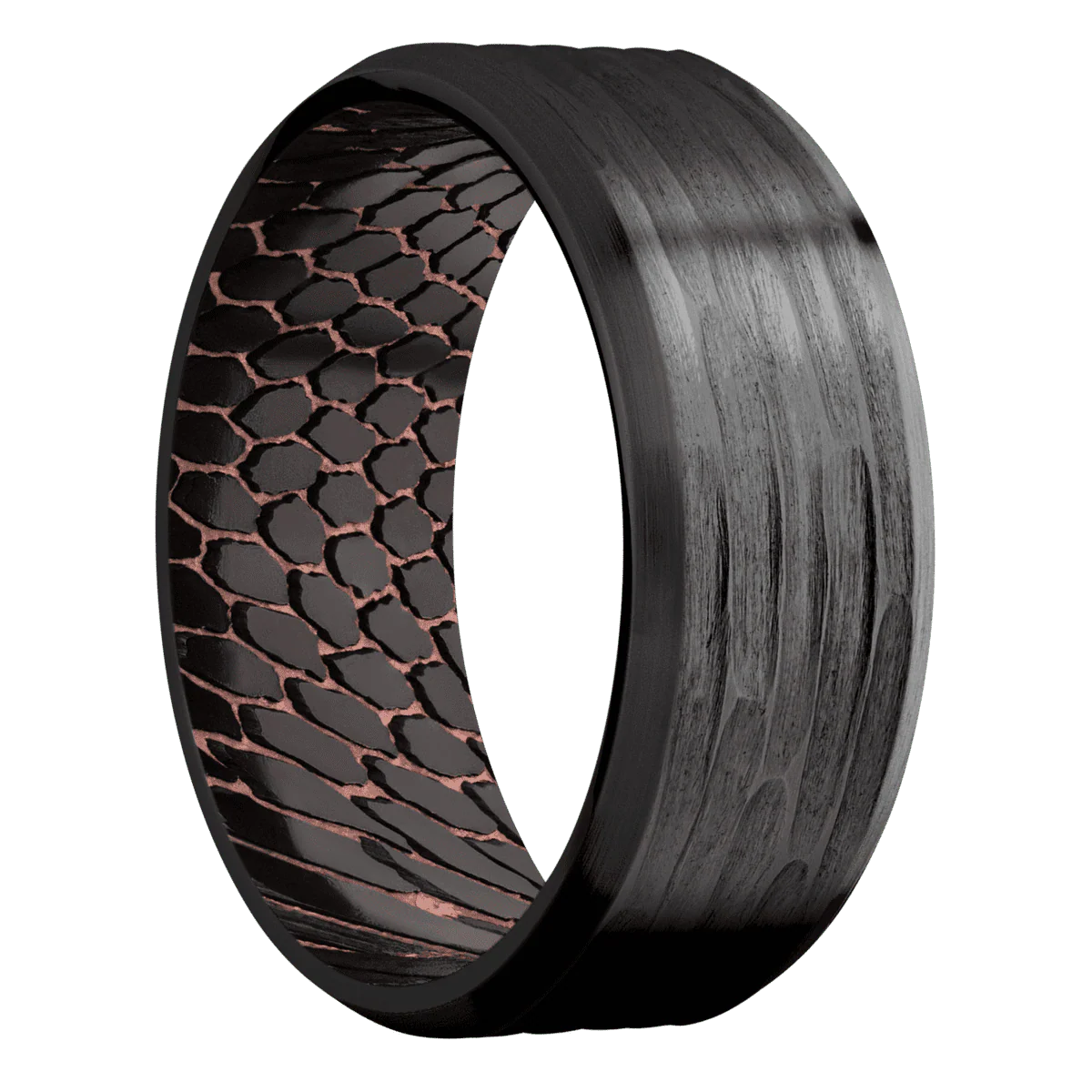 Zirconium + Treebarkh , Satin Finish + Superconductor Noir